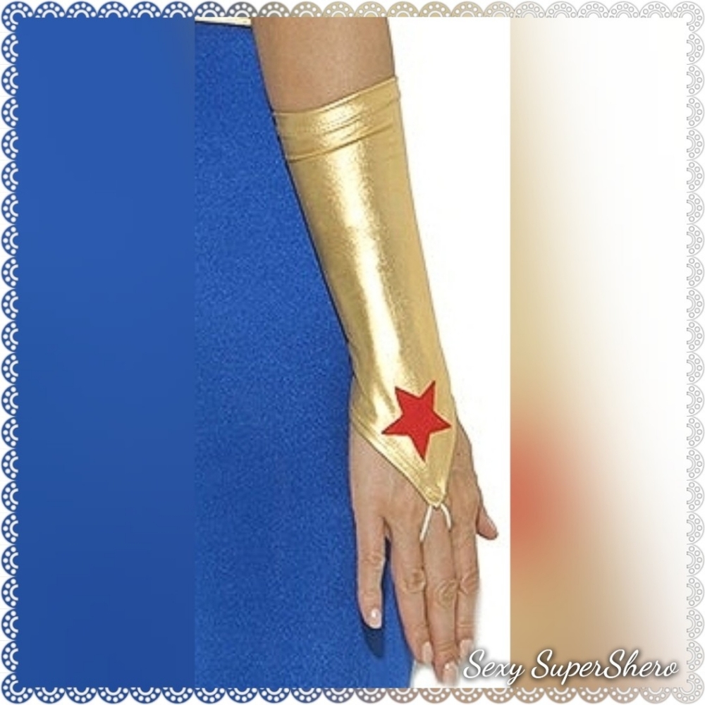🎃SALE!🌟Wonder Woman Sexy SuperShero 5pc Costume set! - Picture 7 of 8